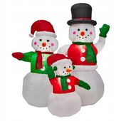 DMUCHANY BAŁWAN POMPOWANY LED ŚWIECĄCY 150 CM