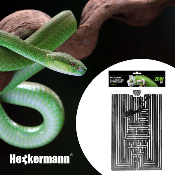 Mata grzewcza do terrarium 42x28cm Heckermann zdjęcie 8