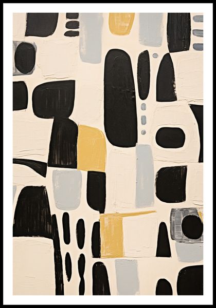 Plakat 68x101cm Geometria Cieni zdjęcie 3