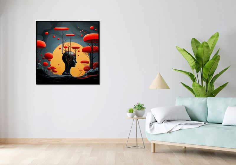 Plakat 90x90cm Myślokształty zdjęcie 4