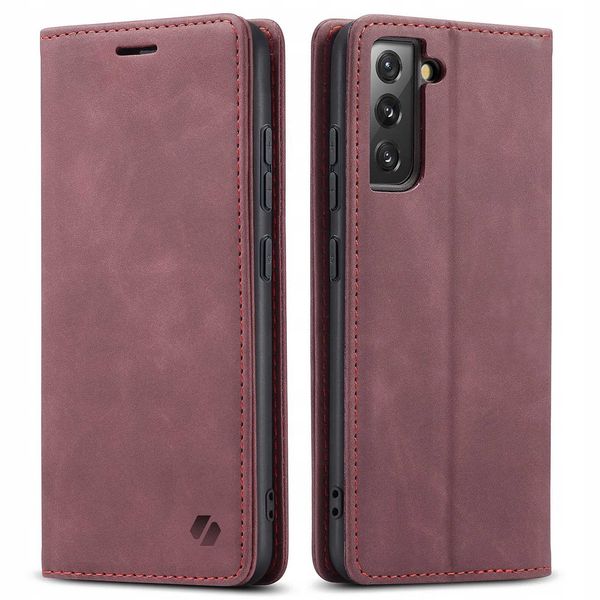 Spacecase Wallet Galaxy S22+ Red zdjęcie 7