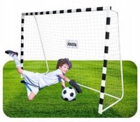 Bramka piłkarska duża mocna metalowa treningowa 300x200 cm do piłki nożnej