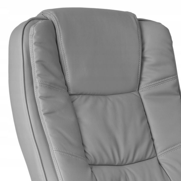 FOTEL BIUROWY KRZESŁO BIUROWE OBROTOWE CHROM zdjęcie 12