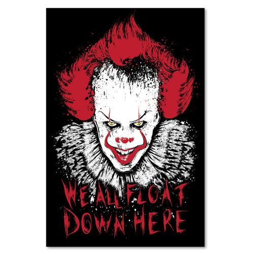 Obraz na płótnie - Canvas, Straszny Clown 50x70 na Arena.pl
