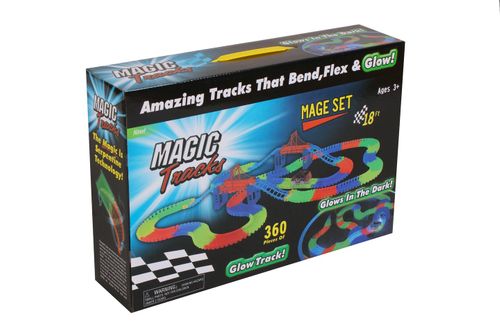 Magic Tracks Świecący tor 5,5m 2 Auto AŻ 360 ELEMENTÓW na Arena.pl