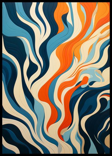 Plakat 50x70cm Oceaniczne Fale na Arena.pl