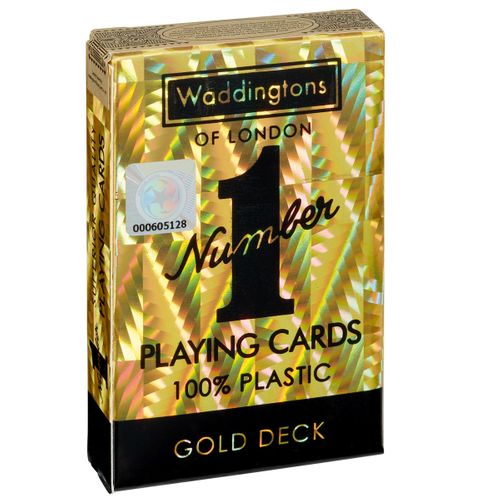 Waddingtons No.1 Karty do gry Złota edycja na Arena.pl