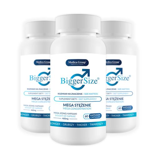 Supl.diety-Bigger Size - Kapsułki 60 Szt na Arena.pl