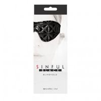 Maska na Oczy SINFUL BLINDFOLD BLACK