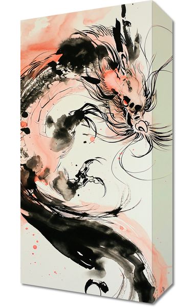 Obraz 20x40cm Smocza Furia zdjęcie 1