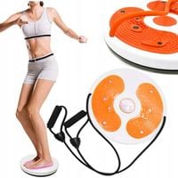 TWISTER OBROTOWY Z LINKAMI MASAŻER 28cm POMARAŃCZ