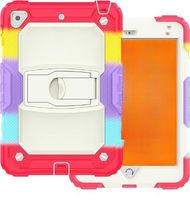 Etui do iPad 10.2"(2019/20/21) z Paskiem na Ramię i Podstawką Kolorowe