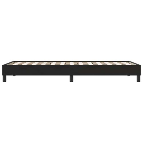 Łóżko Box Spring bez materaca Czarne 80x210 cm Aksamit na Arena.pl