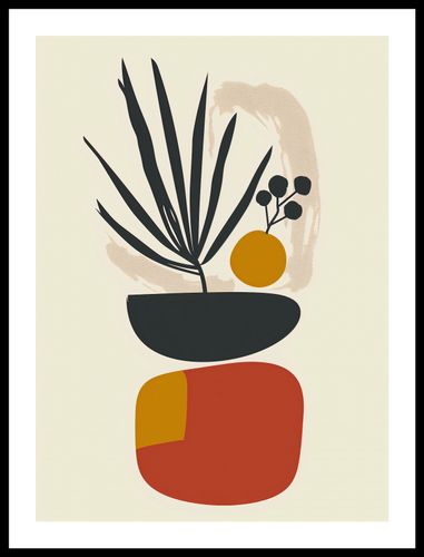 Plakat 40x55cm Botaniczny Wgląd na Arena.pl