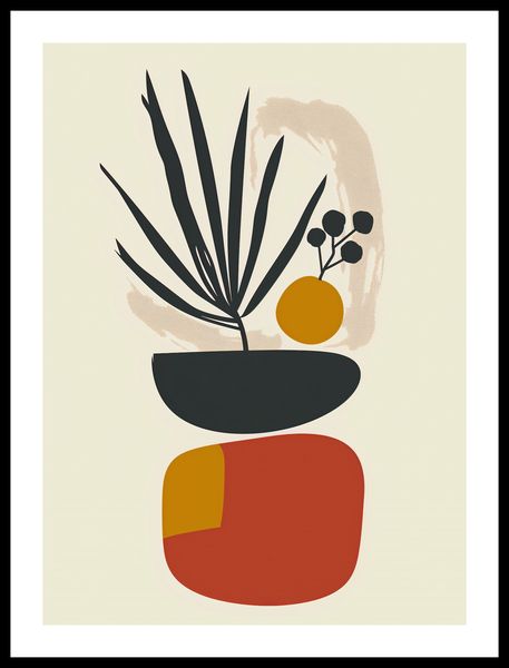 Plakat 40x55cm Botaniczny Wgląd zdjęcie 3