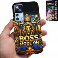 ETUI DO XIAOMI 12T / 12T PRO - BOSS LEW Z KORONĄ NA TARCZY CASE + FOLIA