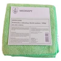 ściereczka mikrofaza 30x30 360g mediclean 5szt zie