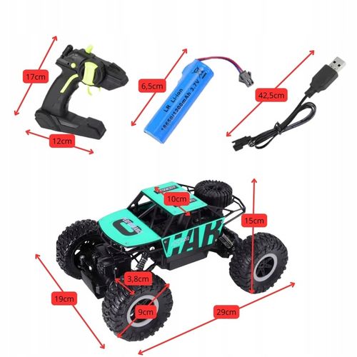 SAMOCHÓD ZDALNIE STEROWANY AUTO WYŚCIGOWE PILOT 4X4 PREZENT POD CHOINKĘ na Arena.pl