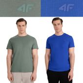 T-SHIRT MĘSKI 4F KOSZULKA BAWEŁNIANA Z LOGO ZESTAW KOMPLET 2 SZTUKI L