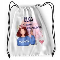 Plecak Sportowy Szkolny Dla Olgi Córki Dziecka Z Nadrukiem Ze Zdjęciem