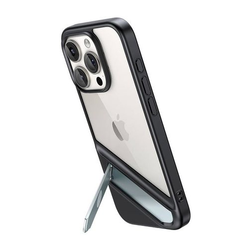 Etui UGREEN LP737 ze Stojakiem DO iPhone 15 Czarne Ochrona Obiektywu na Arena.pl
