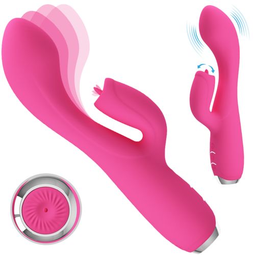 kiwający główką wibrator punkt g łechtaczka 19cm na Arena.pl