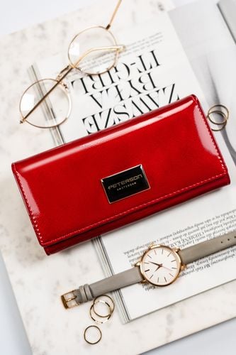 portfel damski skórzany ptn ph27-1-saf-1963 red na Arena.pl