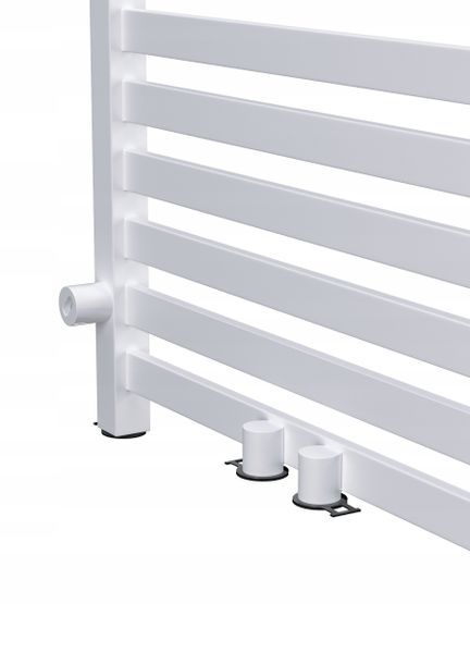 GRZEJNIK ŁAZIENKOWY PRIME-MID 1350/630 BIAŁY MAT zdjęcie 2