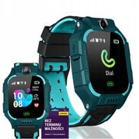 SMARTWATCH ZEGAREK SMARTBAND DLA DZIECI LOKALIZATOR GPS + KARTA SIM