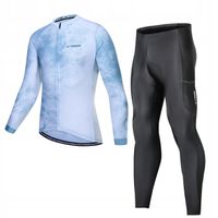 Komplet Rowerowy Termoaktywny Z Wkładką Męski Ocieplany DOPASOWANY Żel 4XL