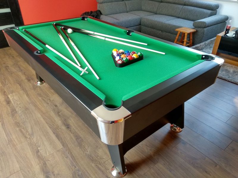 Emaga Bilard 7ft Radley Diamond MDF czarny + CT zdjęcie 6