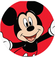 Opłatek na tort Urodziny Myszka Miki Mini Myszki