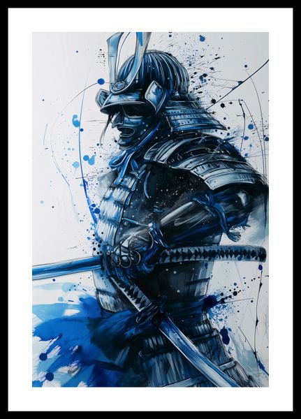 Plakat 30x45cm Samuraj w Błękicie zdjęcie 3