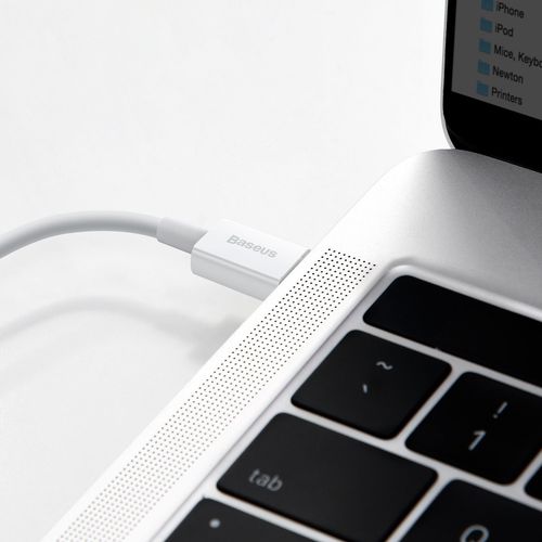 kabel usb-c do lightning baseus superior series, 20w, pd, 0.25m (biały) na Arena.pl