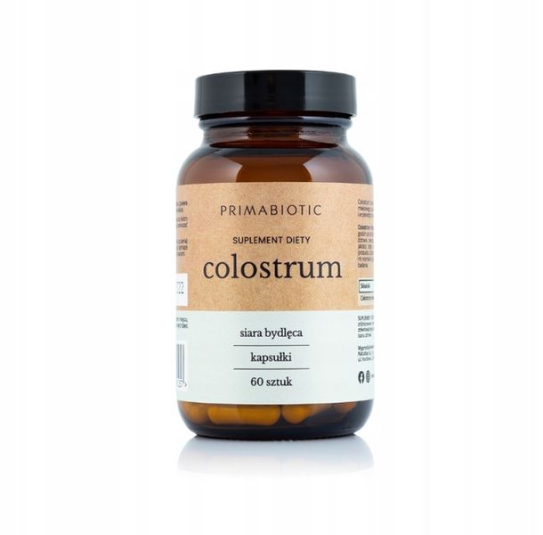 Primabiotic Colostrum 60 kapsułek zdjęcie 1