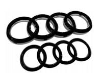 Emblematy Audi Czarne komplet A4 B9, A6 C8 273MM+ 200MM