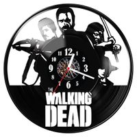 Zegar ścienny z płyty winylowej The Walking Dead 1036.14