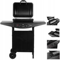 Grill Gazowy Teesa Bbq 2000 2 Palniki 5 Kw Tsa0080