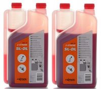 2x OLEJ DO MIESZANKI PALIWA 1L PIŁY PILARKI SILNIKÓW 2-SUW KOSY PODKASZARKI