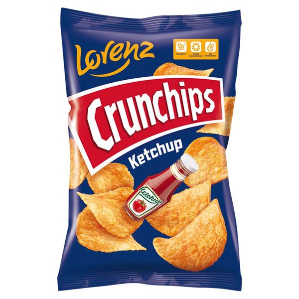 Crunchips Chipsy ziemniaczane ketchup 140 g zdjęcie 1