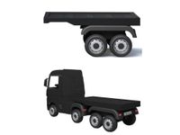 Naczepa do pojazdu HL358 Mercedes Scania Actros czarna