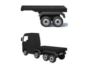 Naczepa do pojazdu HL358 Mercedes Scania Actros czarna