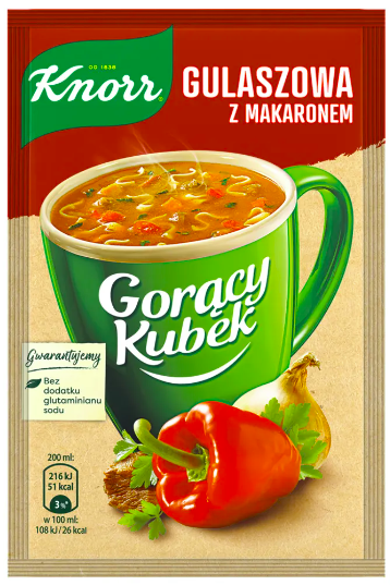 KNOR GULASZOWA Z MAKARONEM 16G zdjęcie 1