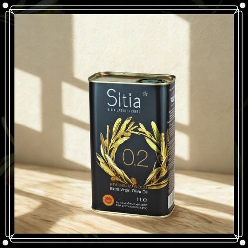 Doskonała GRECKA oliwa z oliwek Premium SITIA 0,2% 1L data aż do 06/27 na Arena.pl