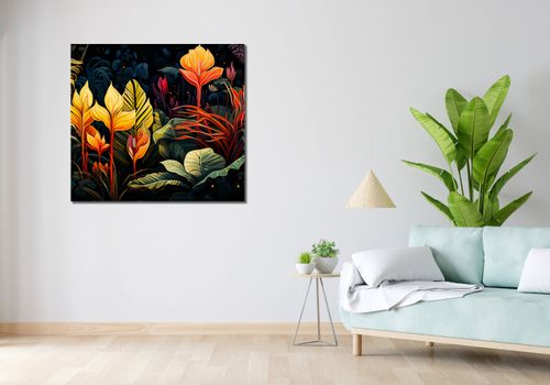 Obraz 100x90cm Tropikalna Symfonia na Arena.pl