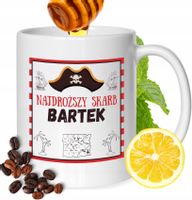 Kubek Dla Bartka Kolegi Przyjaciela Męża Z Nadrukiem Prezent Biały 330Ml