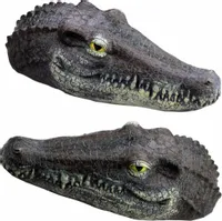 Sztuczny krokodyl głowa aligatora pływająca pianko