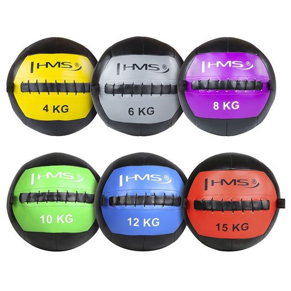 Piłka do ćwiczeń Wall Ball 4 kg HMS zdjęcie 4