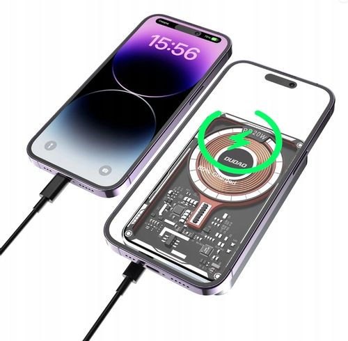 DUDAO POWERBANK BEZPRZEWODOWY 10000mAh 15W MAGSAFE DUŻY POJEMNY POWER BANK na Arena.pl