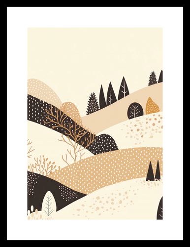 Plakat 42x59,4cm Jesień w Wzgórzach na Arena.pl